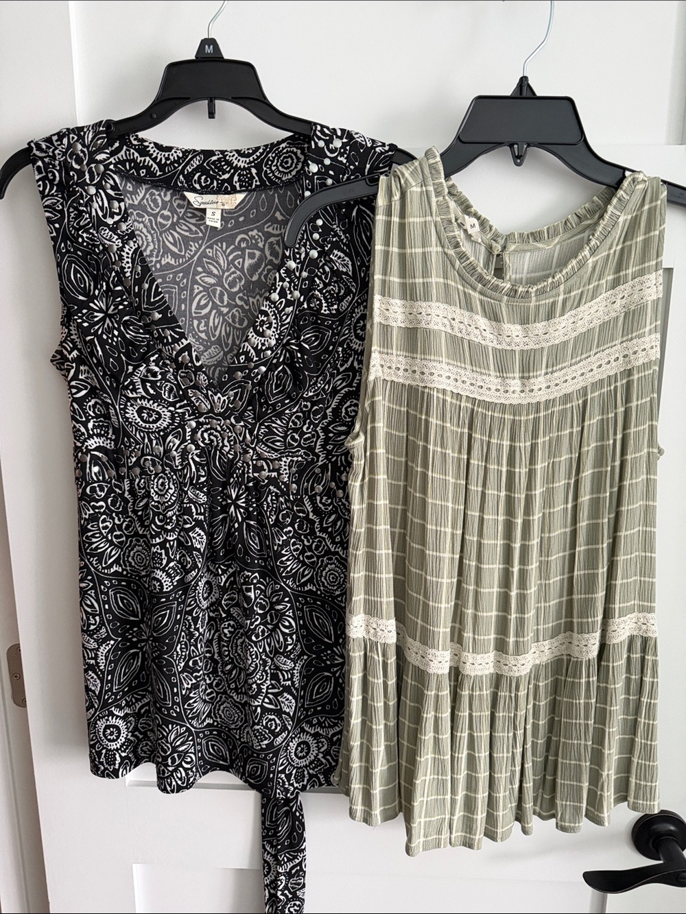 Speechless Black & Maurice’s Olive Tank Tops (Set of 2)